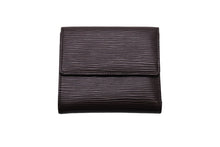 Load image into Gallery viewer, LOUIS VUITTON ルイヴィトン 二つ折り財布 Wホック ポルト モネ ビエ カルト クレディ M6348D エピレザー ブラウン 美品 中古 66748