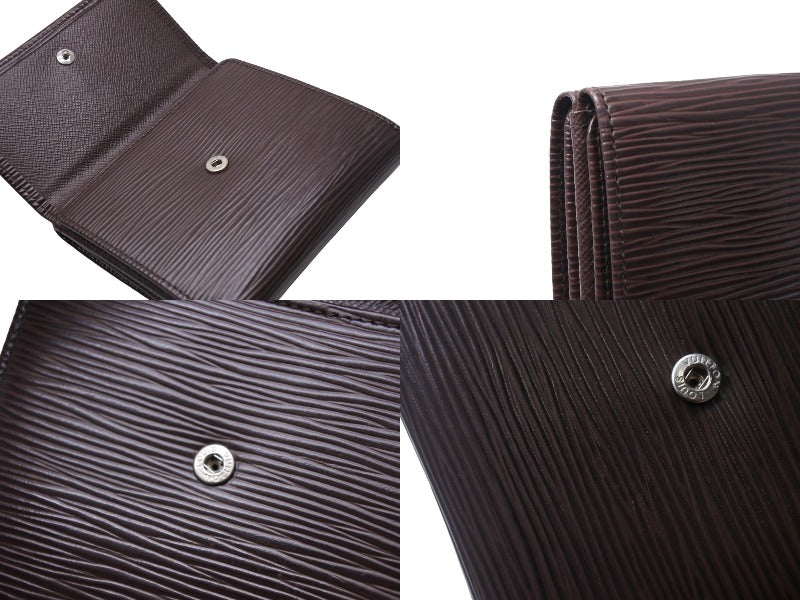 LOUIS VUITTON ルイヴィトン 二つ折り財布 Wホック ポルト モネ ビエ