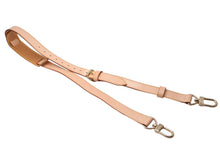 Load image into Gallery viewer, 極美品 LOUIS VUITTON ルイヴィトン ショルダーストラップ キーポルバンドリエール用 ゴールド金具 ベージュ 中古 66751