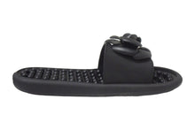 Load image into Gallery viewer, 極美品 CHANEL シャネル サンダル サイズ36 カメリア ココマーク ラバー ブラック イタリア製 G33803 中古 66756