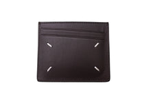 画像をギャラリービューアに読み込む, 極美品 Maison Margiela メゾンマルジェラ カードケース S35UI0432P2686 ステッチレザー ブラウン 中古 66796