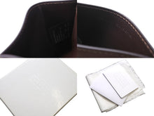 画像をギャラリービューアに読み込む, 極美品 Maison Margiela メゾンマルジェラ カードケース S35UI0432P2686 ステッチレザー ブラウン 中古 66796