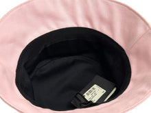 画像をギャラリービューアに読み込む, 新品同様 FENDI フェンディ ロゴ付き バケットハット ピンク コットン サイズM FXQ801 中古 66800