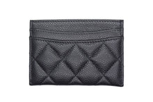 Load image into Gallery viewer, 新品同様 CHANEL シャネル カードケース ココマーク キャビアスキン シリアルランダム ブラック ゴールド金具 中古 66809