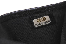 画像をギャラリービューアに読み込む, 極美品 CHANEL シャネル カードケース 22番台 ココマーク キャビアスキン ブラック 名刺入れ パスケース イタリア製 中古 66822