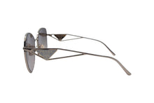 画像をギャラリービューアに読み込む, 極美品 PRADA プラダ サングラス ZVN-3D0 サイドロゴ トライアングルロゴ サイズ57□18 ZVN-3D0 シルバー 中古 66835