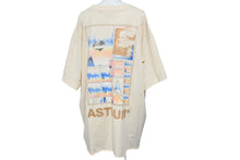 画像をギャラリービューアに読み込む, ASTRUM アストルム 半袖Tシャツ ダメージTシャツ トップス クルーネック コットン サイズXXL ベージュ 美品 中古 66837