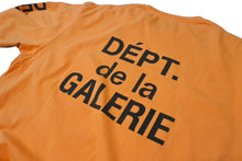 画像をギャラリービューアに読み込む, GALLERY DEPT ギャラリーデプト FRENCH COLLECTOR L/S TEE バック プリント 長袖Ｔシャツ オレンジ コットン サイズXL 美品 中古 66839