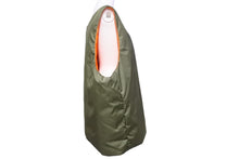 画像をギャラリービューアに読み込む, 新品同様 PRADA プラダ パテッド ナイロン ダウンベスト 23AW カーキ オレンジ サイズXXXL SGC386 S232 1WQ8 オーダー 中古 66842