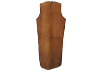 画像をギャラリービューアに読み込む, 新品同様 PRADA プラダ ロングスエード アウター ブラウン サイズ52 UPC204 S232 1V97 ラムスキン オーダー 中古 66844