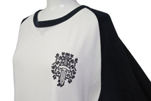 画像をギャラリービューアに読み込む, CHROME HEARTS クロムハーツ OLD Vine Dagger LS Tee 長袖Ｔシャツ サイズL ブラック ホワイト 美品 中古 66853
