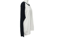 画像をギャラリービューアに読み込む, CHROME HEARTS クロムハーツ OLD Vine Dagger LS Tee 長袖Ｔシャツ サイズL ブラック ホワイト 美品 中古 66853