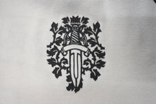 画像をギャラリービューアに読み込む, CHROME HEARTS クロムハーツ OLD Vine Dagger LS Tee 長袖Ｔシャツ サイズL ブラック ホワイト 美品 中古 66853