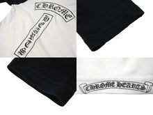 画像をギャラリービューアに読み込む, CHROME HEARTS クロムハーツ OLD Vine Dagger LS Tee 長袖Ｔシャツ サイズL ブラック ホワイト 美品 中古 66853