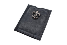 画像をギャラリービューアに読み込む, CHROME HEARTS LA マックスフィールド限定 クロムハーツ カードケース ブラック レザー 美品 中古 66855