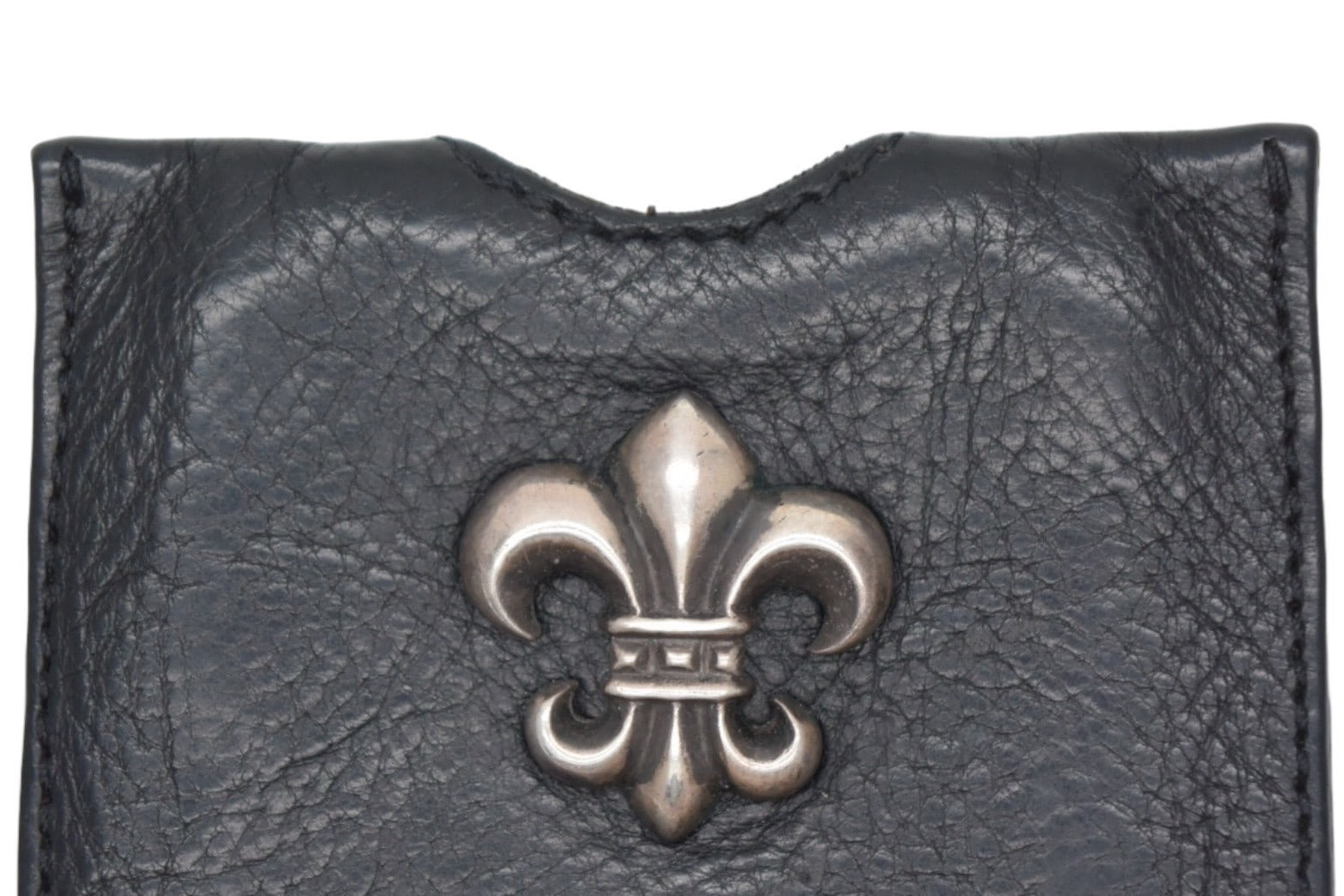 CHROME HEARTS LA マックスフィールド限定 クロムハーツ カードケース ブラック レザー 美品 中古 66855 – Casanova  Vintage