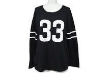 Load image into Gallery viewer, CHROME HEARTS クロムハーツ33 HORSESHOE LOGO LONG SLEEVE TEE ホースシュー ロゴロングスリーブカットソーフットボールT 美品 中古 66858