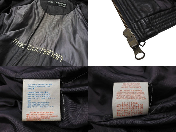 pellepelle leather jacket size 38 black green orange hood removable good condition used 66866