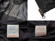 画像をギャラリービューアに読み込む, pellepelle ペレペレ レザージャケット サイズ38 ブラック グリーン オレンジ フード取り外し可 美品 中古 66866