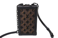 画像をギャラリービューアに読み込む, 極美品 LOUIS VUITTON ルイヴィトン ショルダーバッグ タフタージュ ヴァーティカル ソフトトランク ブラウン M45044 中古 4a000099