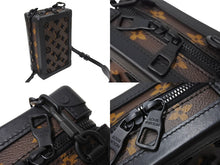 画像をギャラリービューアに読み込む, 極美品 LOUIS VUITTON ルイヴィトン ショルダーバッグ タフタージュ ヴァーティカル ソフトトランク ブラウン M45044 中古 4c066213