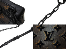 画像をギャラリービューアに読み込む, 極美品 LOUIS VUITTON ルイヴィトン ショルダーバッグ タフタージュ ヴァーティカル ソフトトランク ブラウン M45044 中古 4c066213