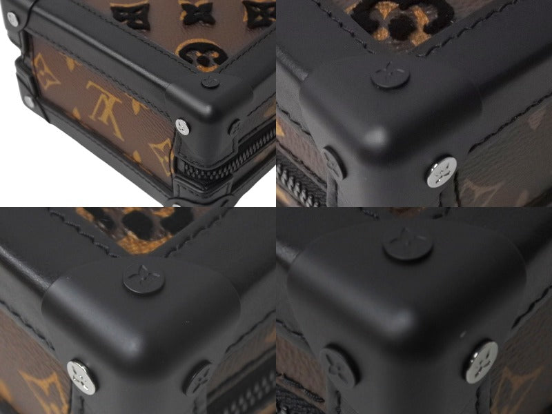 極美品 LOUIS VUITTON ルイヴィトン ショルダーバッグ タフタージュ ヴァーティカル ソフトトランク ブラウン M45044 中古 66869