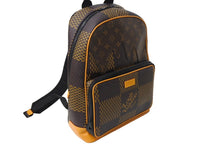 画像をギャラリービューアに読み込む, 極美品 LOUIS VUITTON ルイヴィトン NIGO バックパック N40380 モノグラム ダミエ ジャイアント LVスクエアード 中古 66872