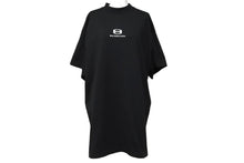 Load image into Gallery viewer, 新品同様 BALENCIAGA バレンシアガ DECONSTRUCTED Tシャツ ロゴ ブラック ホワイト 768068 コットン サイズL 中古 66880