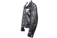 画像をギャラリービューアに読み込む, Courreges クレージュ シャイニービニール ジャケット ブラック サイズ 50 ITI6NR9CSRQI 美品 中古 66884