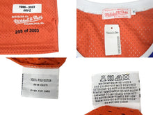 画像をギャラリービューアに読み込む, Mitchell&amp;Ness ROCAFELLA JAY-Z ジャージ タンクトップ ノースリーブ ユニフォーム 2003枚限定 サイズ 56 オレンジ 美品 中古 66889