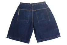 Load image into Gallery viewer, outkast clothing アウトキャスト デニム バギーショーツ ショートパンツ ネイビー コットン サイズ36 美品 中古 66890