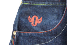 Load image into Gallery viewer, outkast clothing アウトキャスト デニム バギーショーツ ショートパンツ ネイビー コットン サイズ36 美品 中古 66890