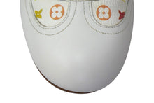 Load image into Gallery viewer, LOUIS VUITTON ルイヴィトン ローカット スニーカー モノグラム マルチカラー 36 ホワイト レザー 良品 中古 66891