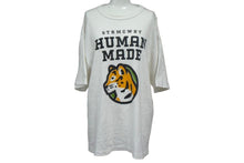 Load image into Gallery viewer, HUMAN MADE ヒューマンメード 半袖Ｔシャツ HUMAN MADE TIGER T-SHIRT 23SS タイガー 虎 Lサイズ ホワイト 美品 中古 66896