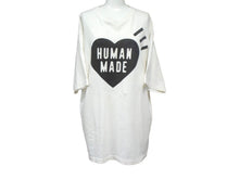 Load image into Gallery viewer, HUMAN MADE ヒューマンメイド DAILY S/S T-SHIRT 半袖Tシャツ サイズXL ハートロゴ ホワイト コットン 美品 中古 66898