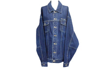 画像をギャラリービューアに読み込む, ROCAWEAR ロカウェア ジャケット デニム 90S ジージャン 無地 コットン サイズXL 美品 中古 66902