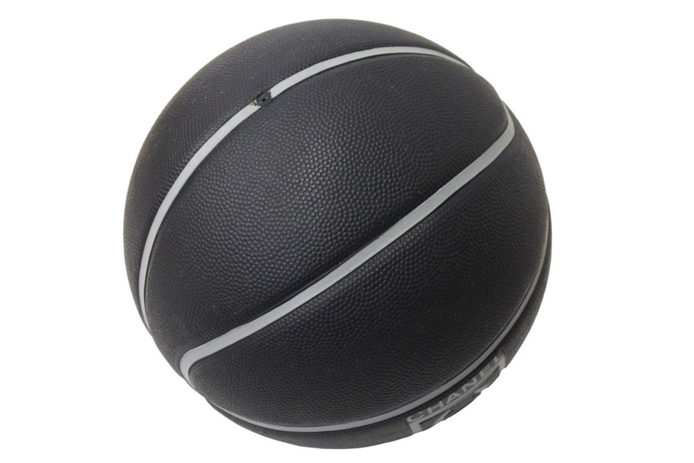 CHANEL シャネル BASKETBALL バスケットボール スポーツライン ココマーク ブラック グレー 美品 中古 66929