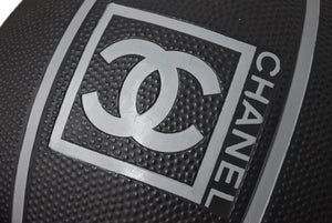 極美品 CHANEL シャネル スポーツライン BASKETBALL バスケットボール ココマーク ブラック グレー 中古 66932