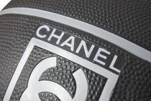 極美品 CHANEL シャネル スポーツライン BASKETBALL バスケットボール ココマーク ブラック グレー 中古 66932