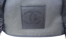 Load image into Gallery viewer, 極美品 CHANEL シャネル ヴィンテージ スポーツライン ショルダーバッグ 10番台 ラメ ジャガード グレー ブラック 中古 66934