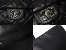 画像をギャラリービューアに読み込む, CHANEL シャネル マトラッセ ショルダーバッグ パンチング ココマーク 19番台 レザー ブラック シルバー金具 美品 中古 66939