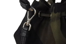 画像をギャラリービューアに読み込む, 極美品 PRADA プラダ ハンドバッグ 1N1864 迷彩 カモフラ 巾着 ミニバッグ ナイロン 中古 66955
