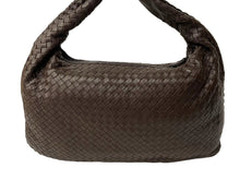 画像をギャラリービューアに読み込む, 極美品 BOTTEGAVENETA ボッテガヴェネタ ワンショルダーバッグ イントレチャート 115654-V0013 2040 レザー ダークブラウン 中古 66957