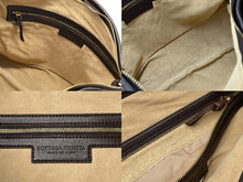 画像をギャラリービューアに読み込む, 極美品 BOTTEGAVENETA ボッテガヴェネタ ワンショルダーバッグ イントレチャート 115654-V0013 2040 レザー ダークブラウン 中古 66957