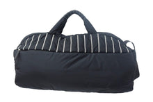 画像をギャラリービューアに読み込む, CHANEL シャネル スポーツライン スポーツバッグ ボストンバッグ 2WAY ショルダーバッグ ナイロン ブラック ホワイト 美品 中古 66961