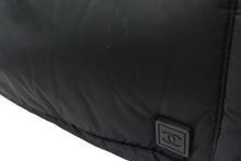 画像をギャラリービューアに読み込む, CHANEL シャネル スポーツライン スポーツバッグ ボストンバッグ 2WAY ショルダーバッグ ナイロン ブラック ホワイト 美品 中古 66961