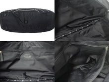 画像をギャラリービューアに読み込む, CHANEL シャネル スポーツライン スポーツバッグ ボストンバッグ 2WAY ショルダーバッグ ナイロン ブラック ホワイト 美品 中古 66961