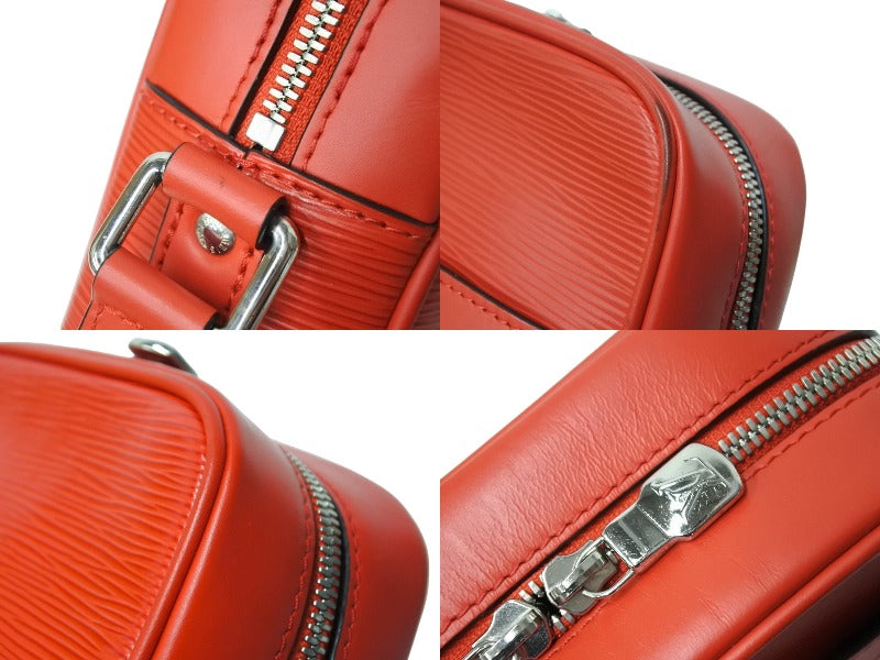 SUPREME LOUISVUITTON Louis Vuitton Danube PM Epi M53417 17AW Red Good Condition Used 4c066305