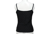 画像をギャラリービューアに読み込む, 極美品 FENDI フェンディ キャミソール サイズ38 ズッカ柄 総柄 ヴィンテージ ブラック ナイロン ポリエステル 12.564310 中古 66967